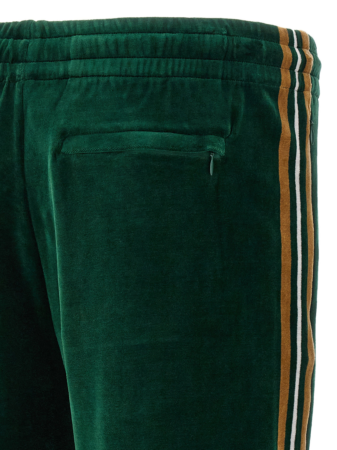 Bicolor Cotton Casual Pants