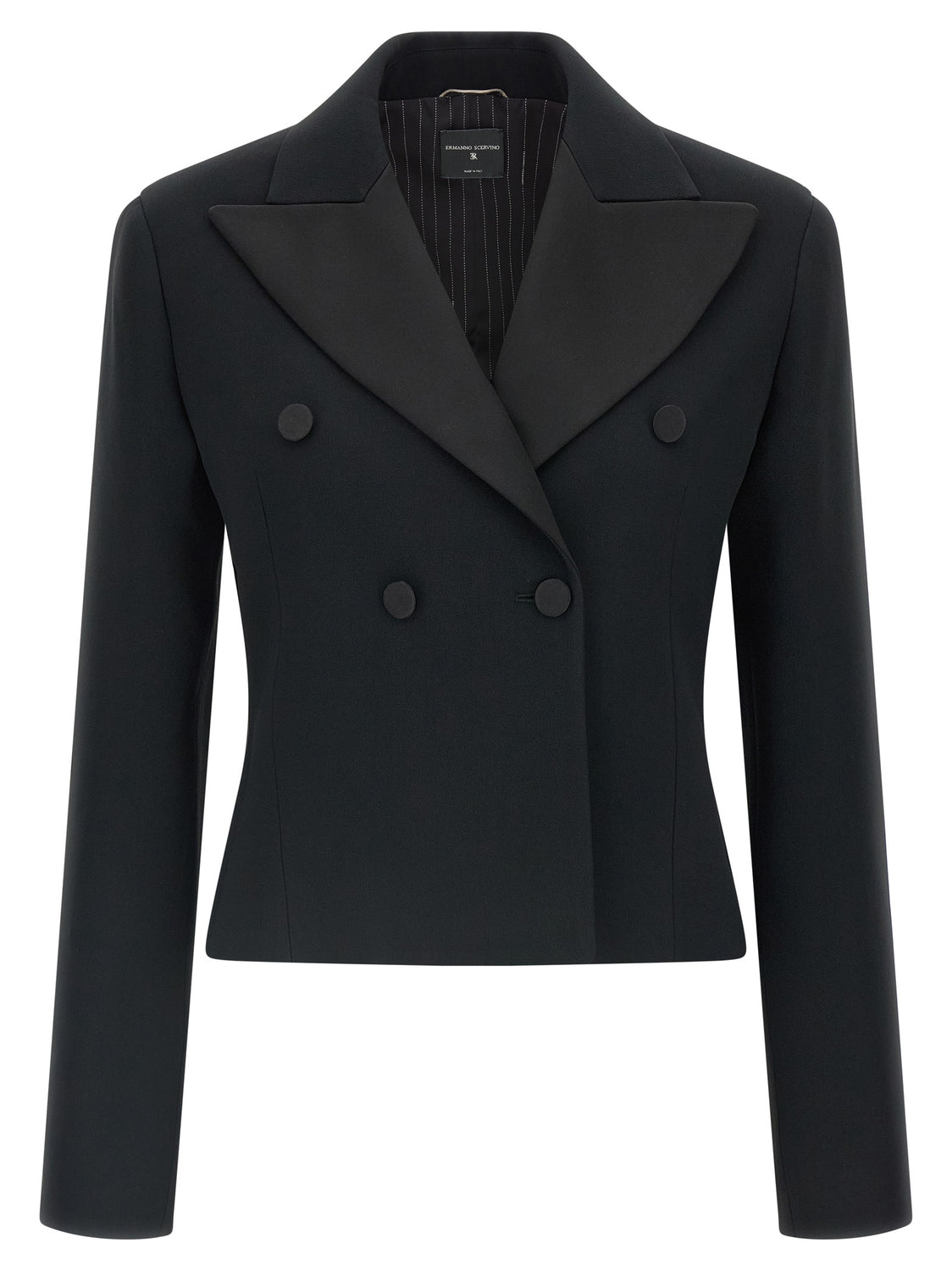 Black Viscose Blazer