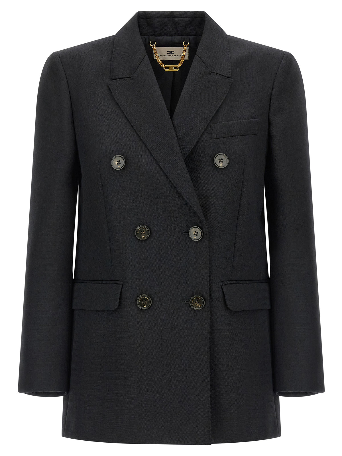 Black Virgin Wool Blazer
