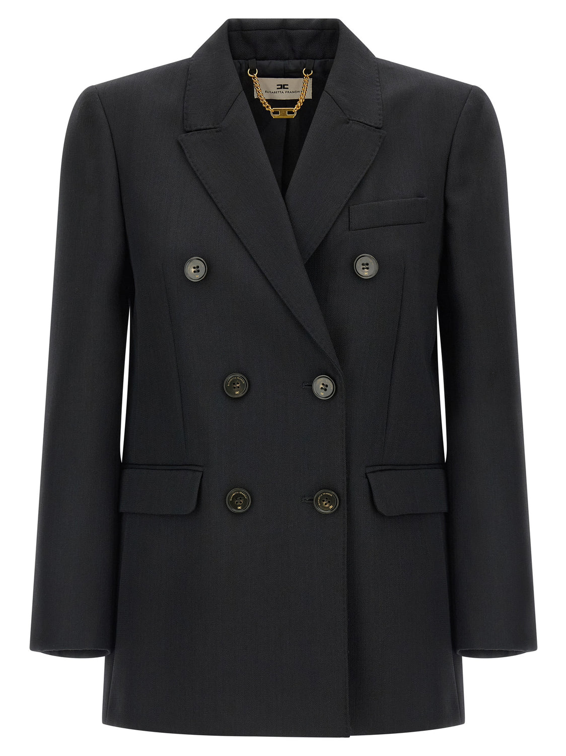 Black Virgin Wool Blazer