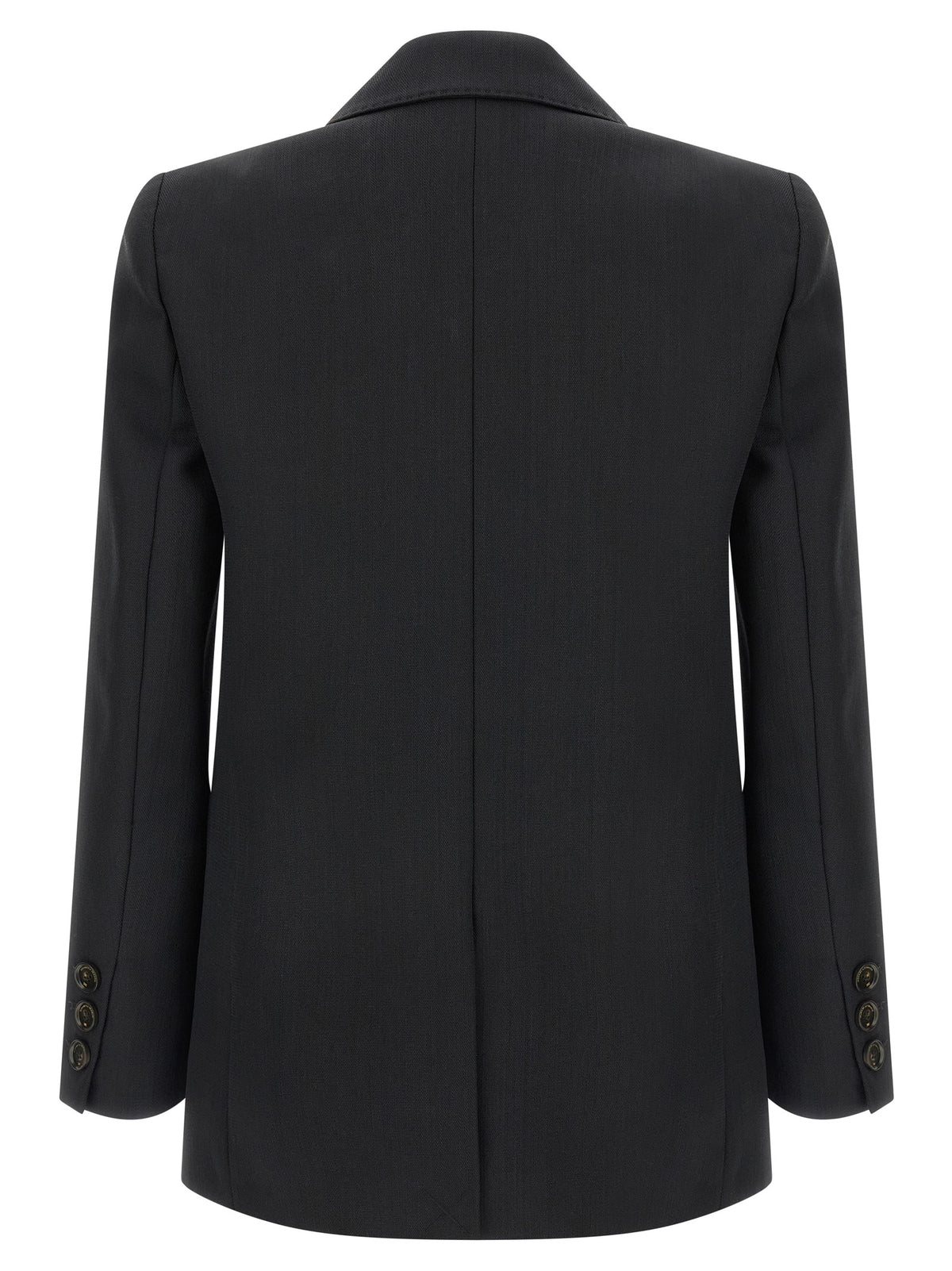Black Virgin Wool Blazer