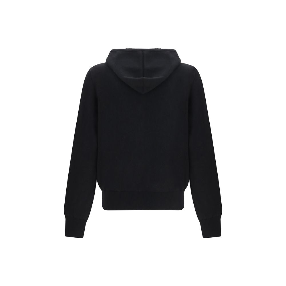 Black Cashmere Hoodie