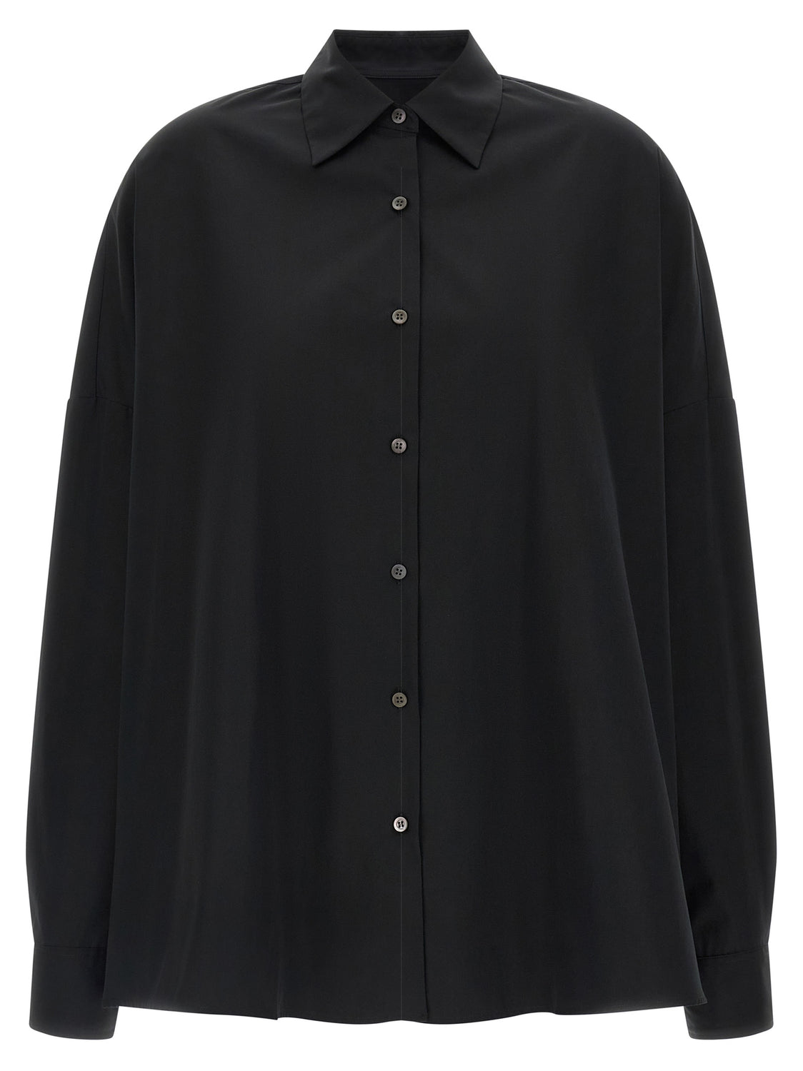 Black Cotton Blouse