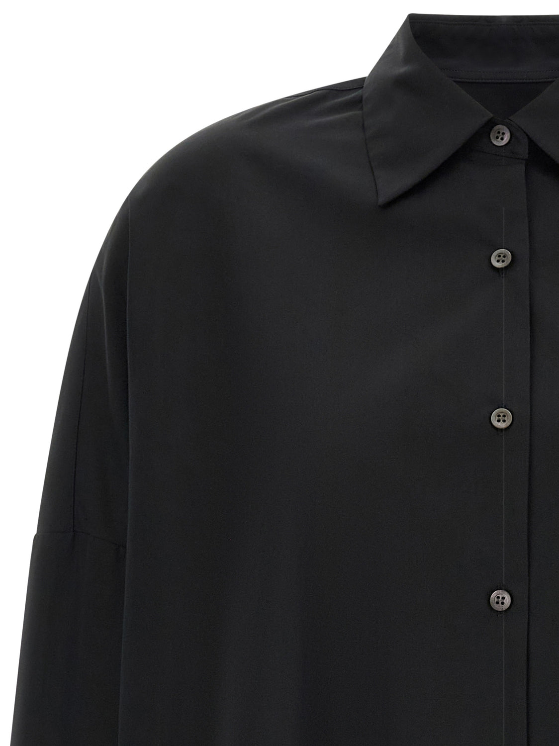 Black Cotton Blouse