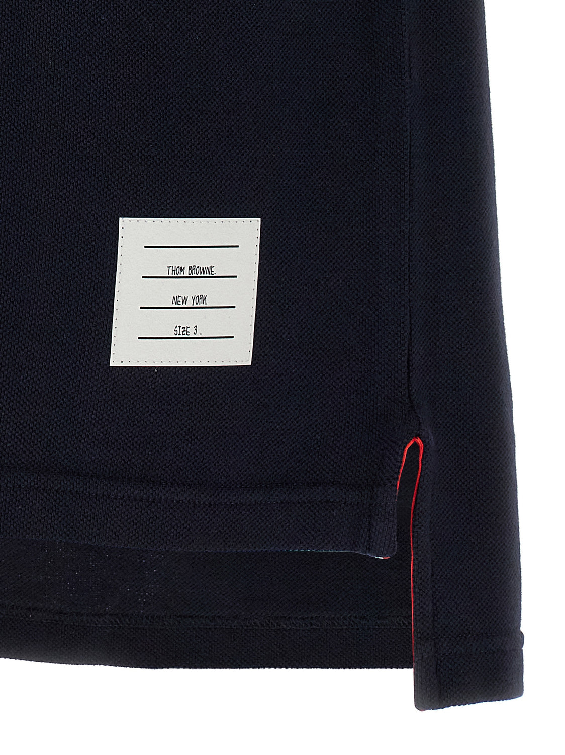 Blue Cotton Polo Shirt