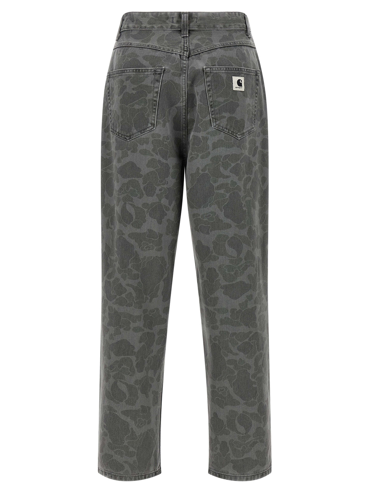 Gray Organic Cotton Tapered Jeans