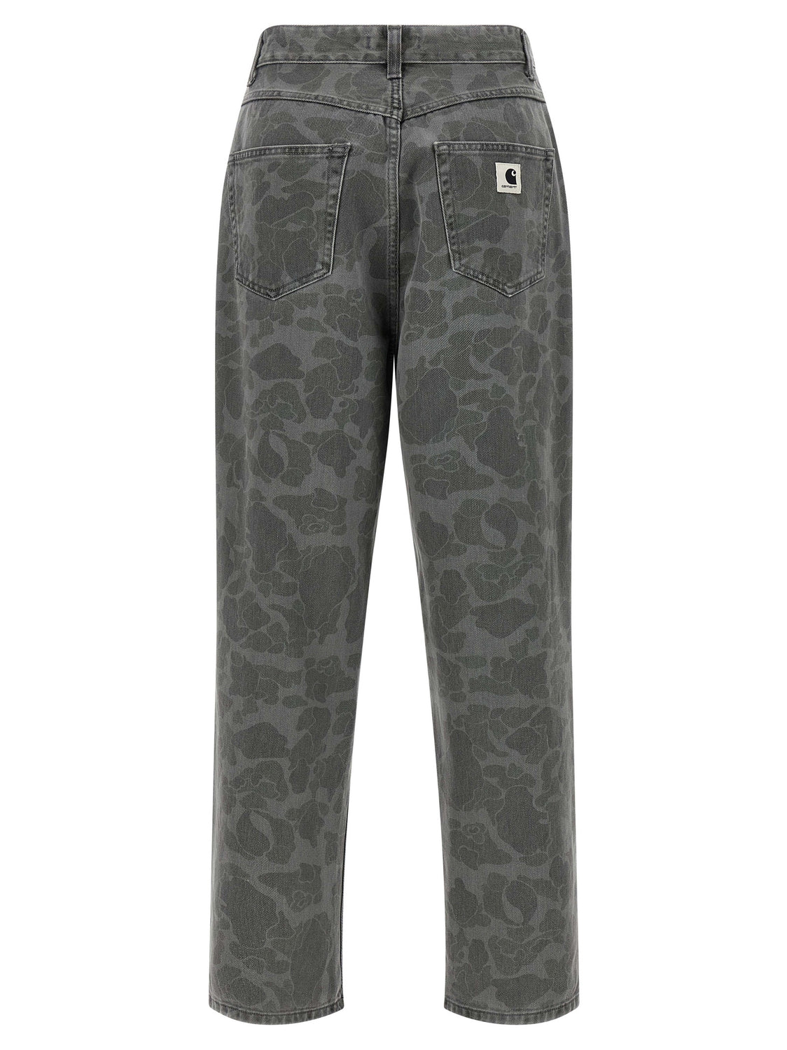 Gray Organic Cotton Tapered Jeans