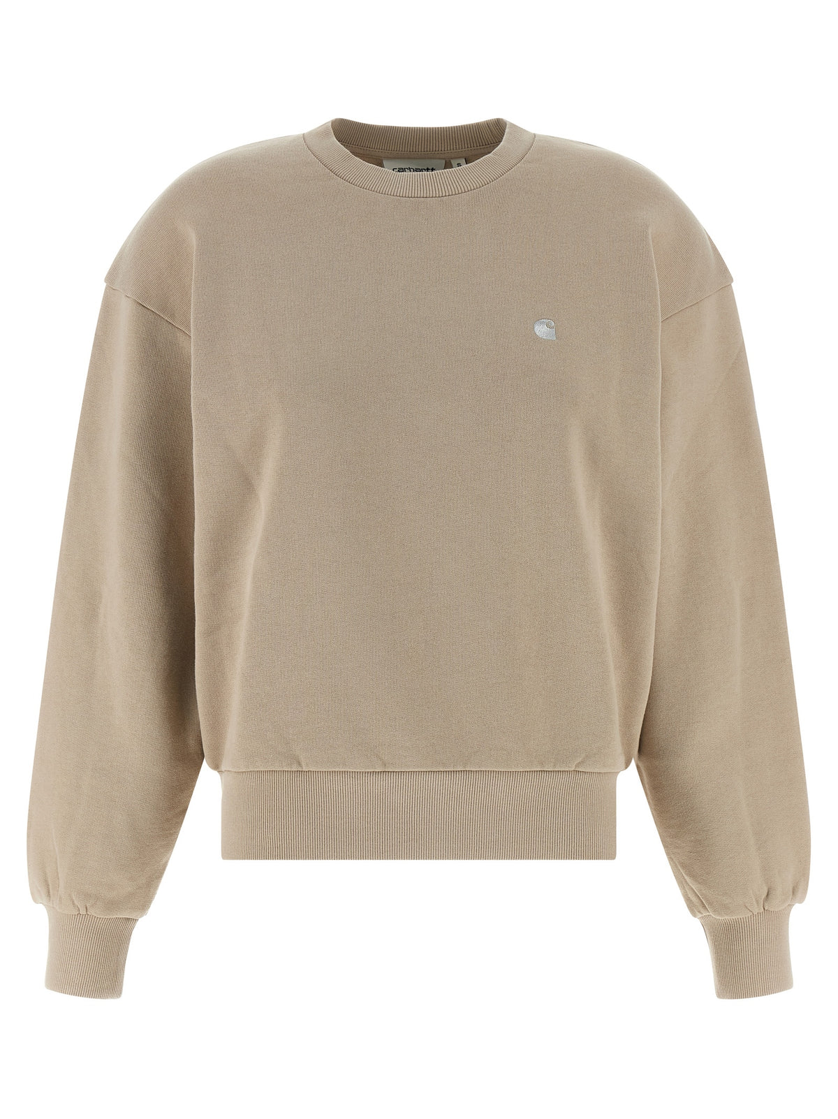 Beige Cotton Sweatshirt