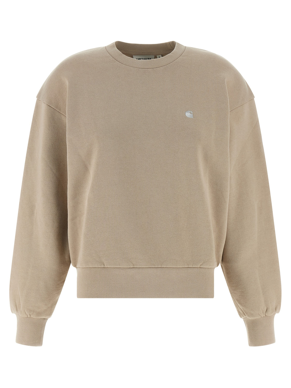 Beige Cotton Sweatshirt