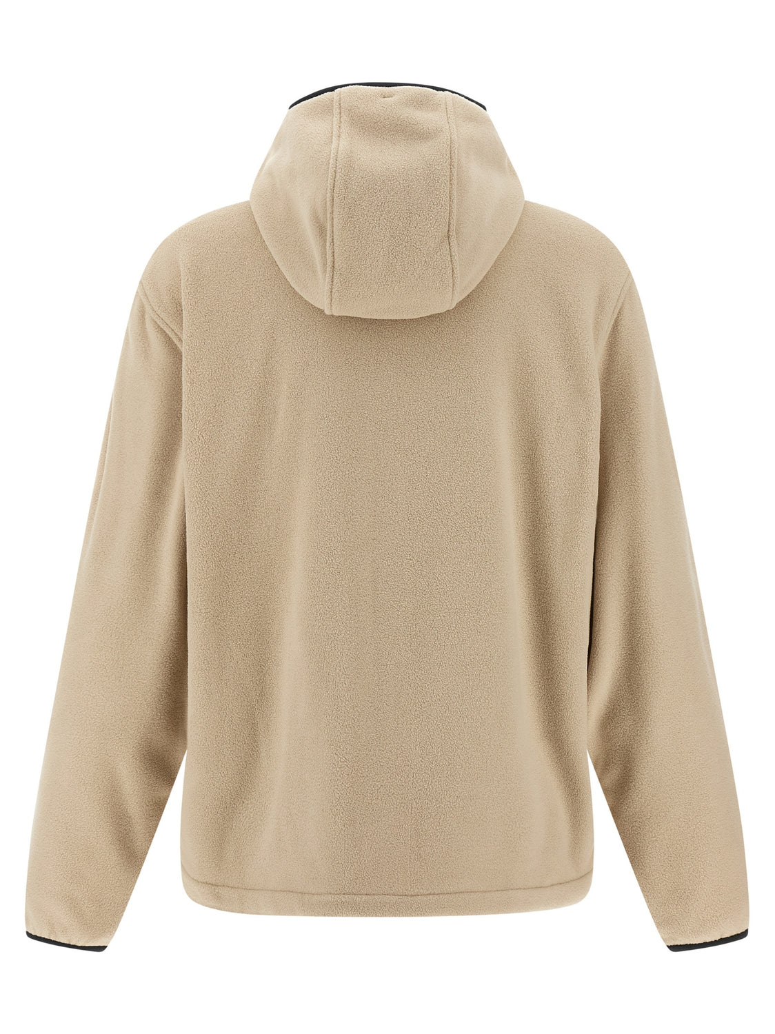Beige Polyester Shell Jacket