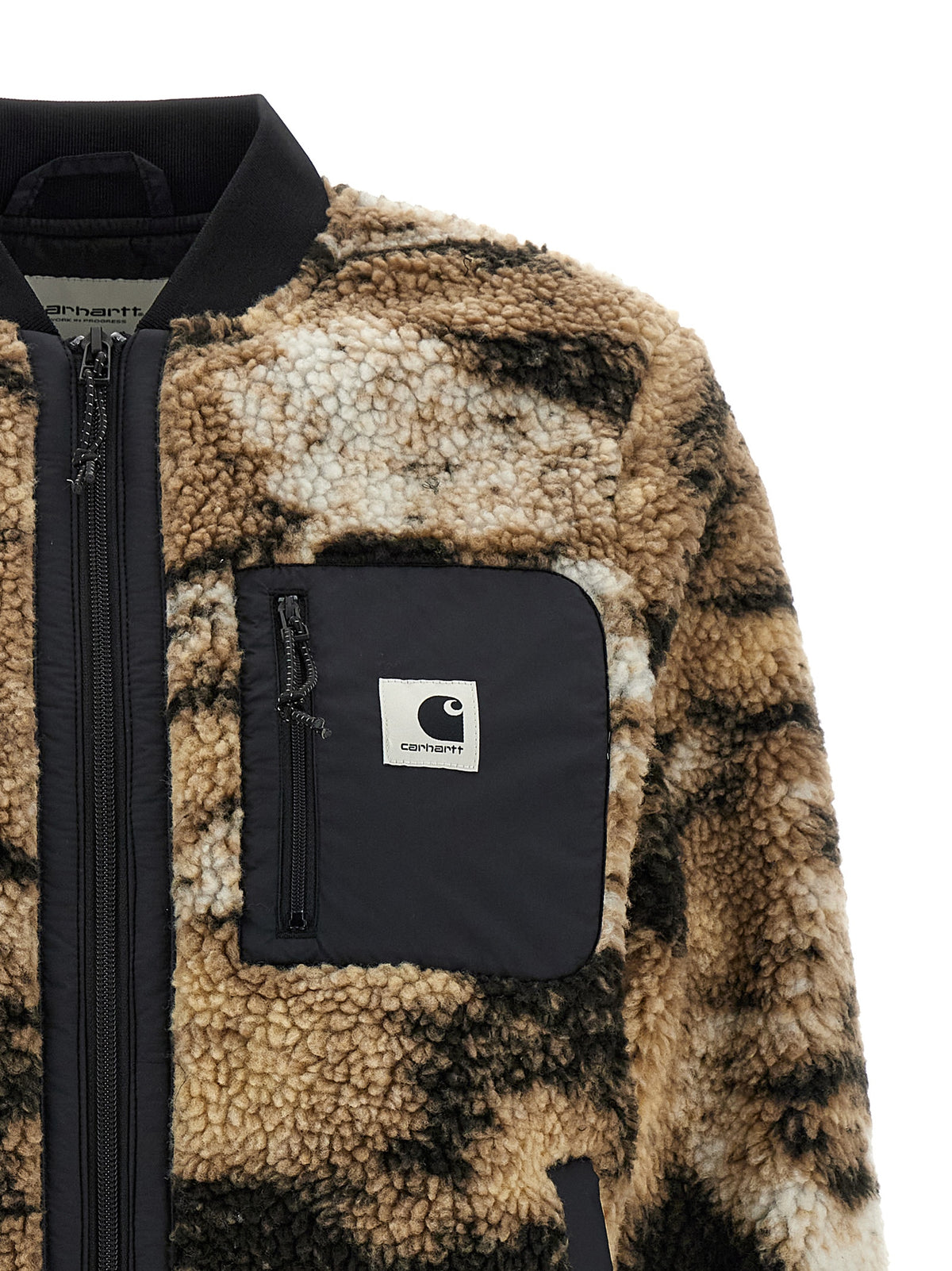 Multicolor Polyester Bomber