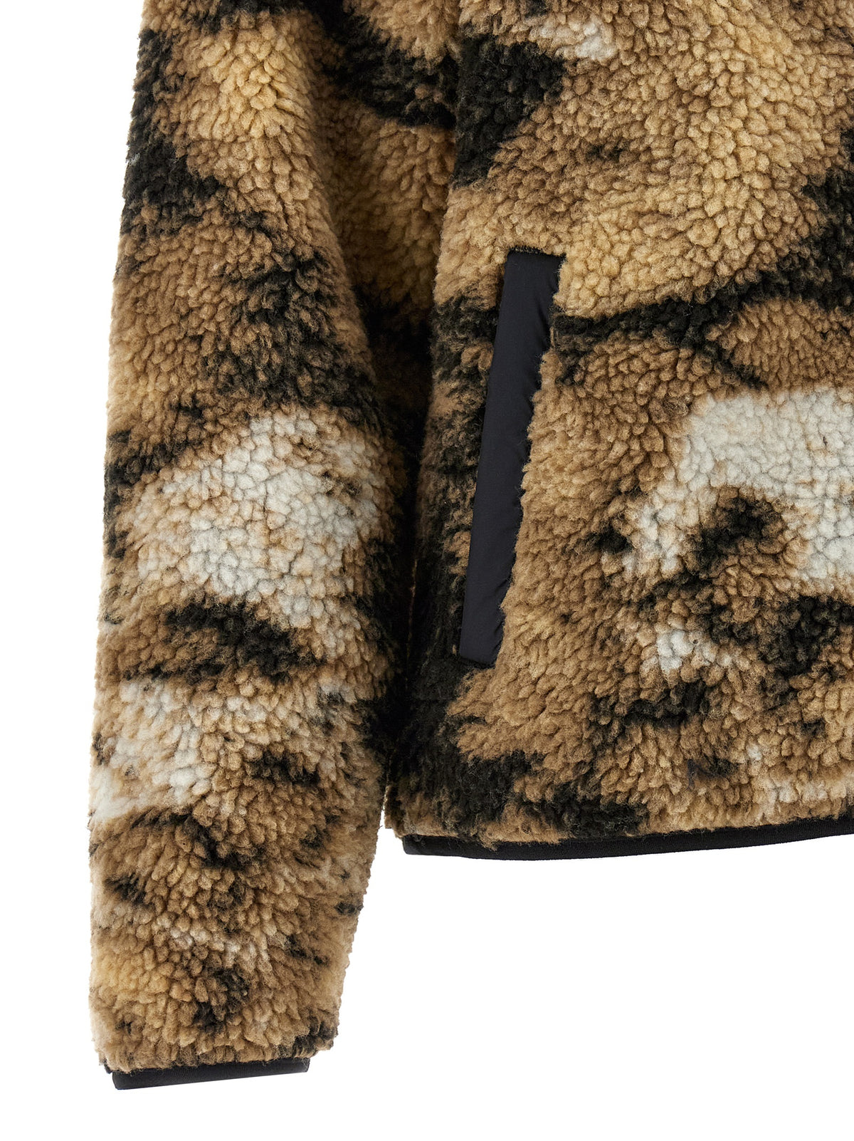 Multicolor Polyester Bomber
