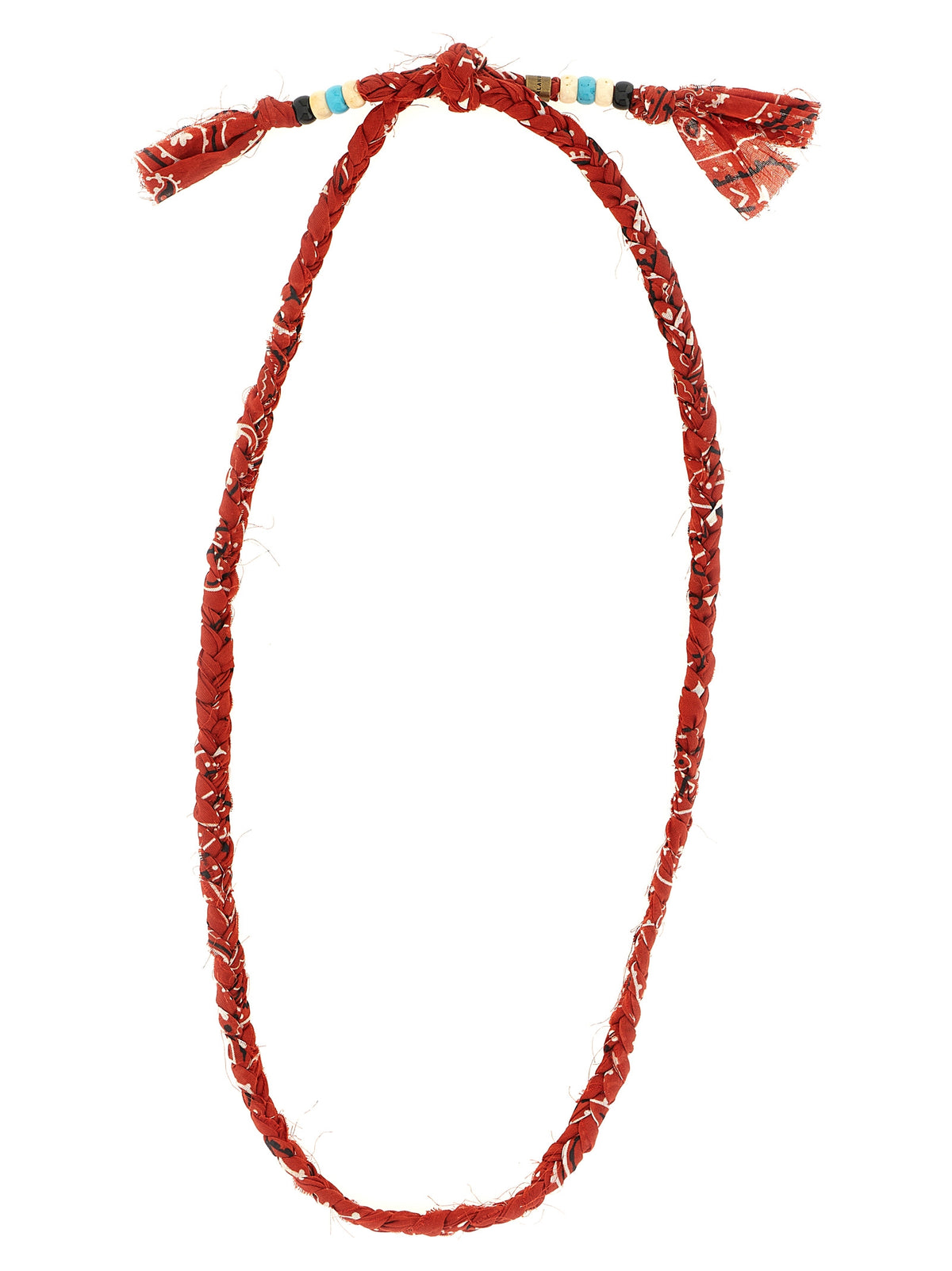 Red Cotton Necklace
