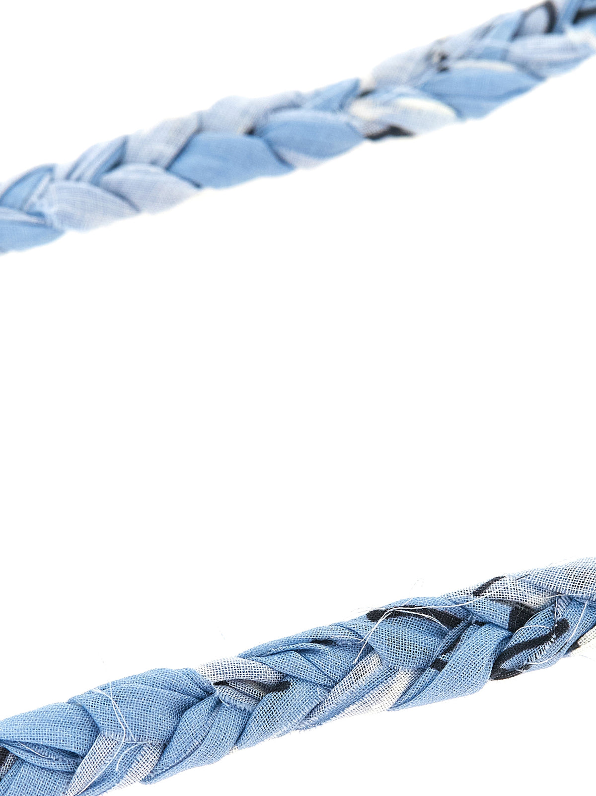 Blue Cotton Necklace