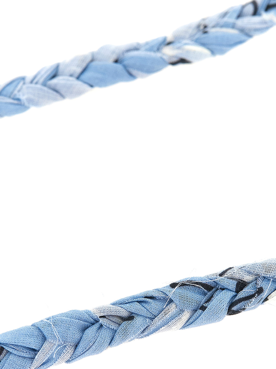 Blue Cotton Necklace