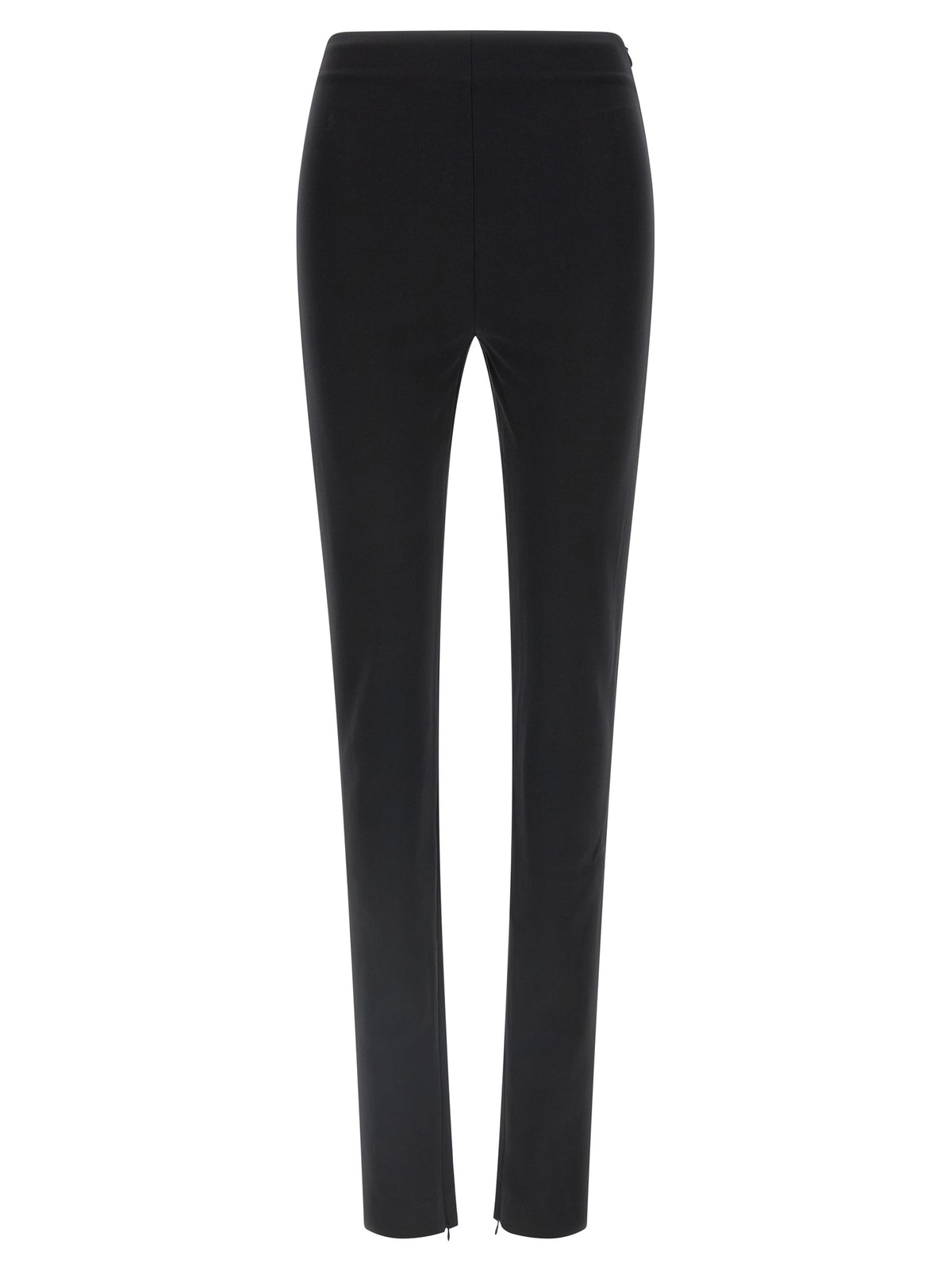 Black Viscose Leggings