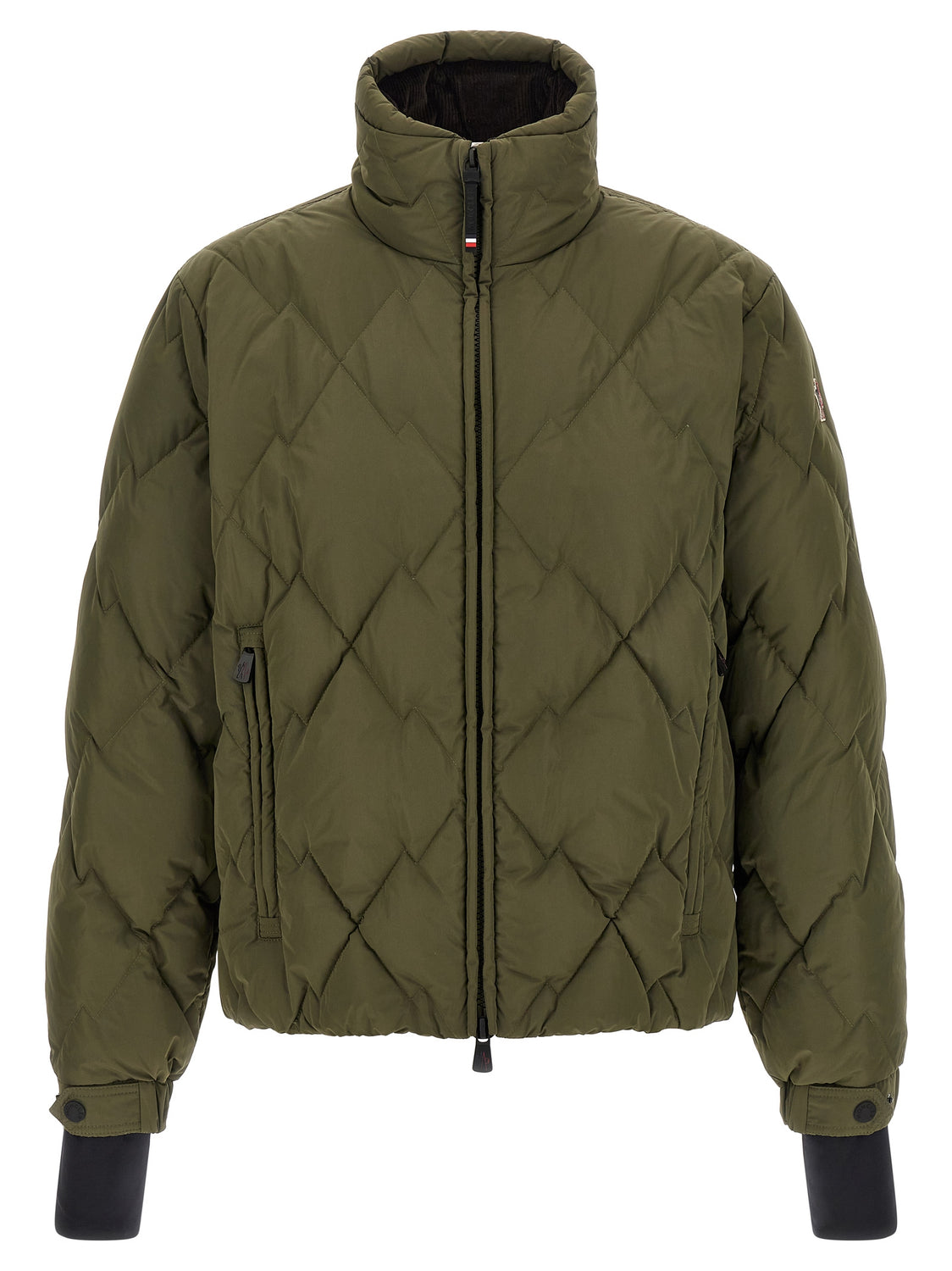 Bicolor Cotton Shell Jacket