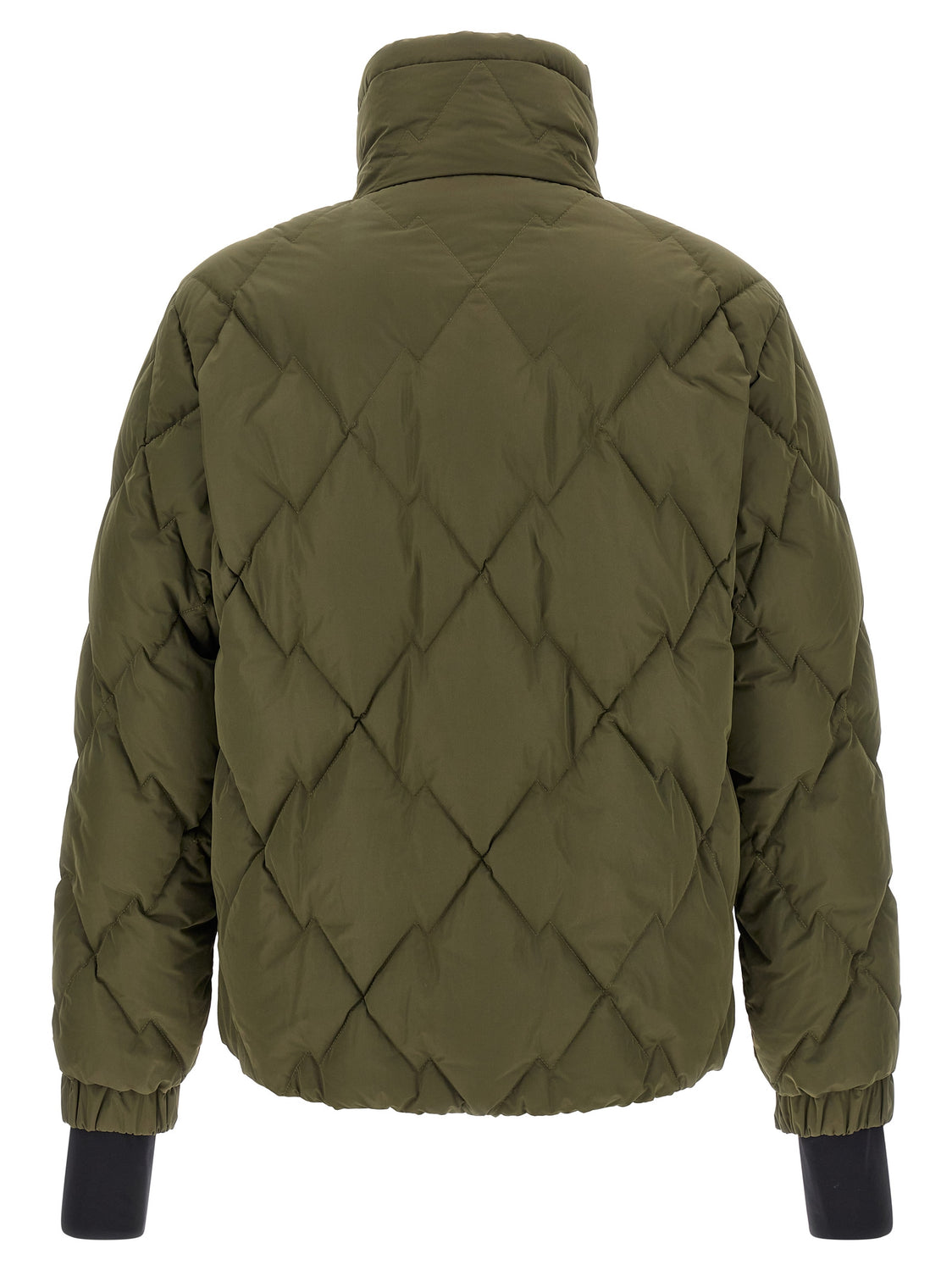Bicolor Cotton Shell Jacket