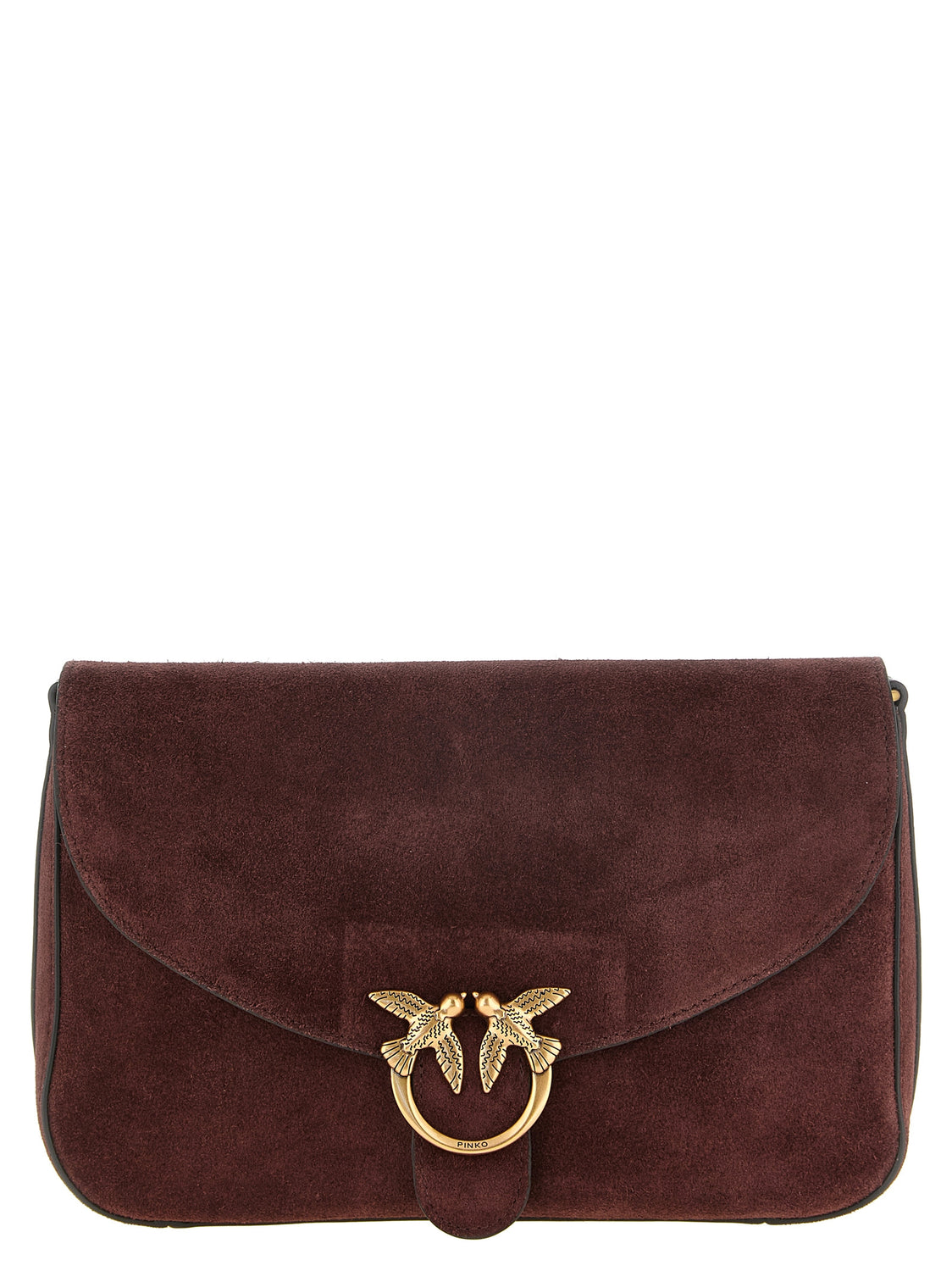 Bordeaux Calfskin Crossbody Bag