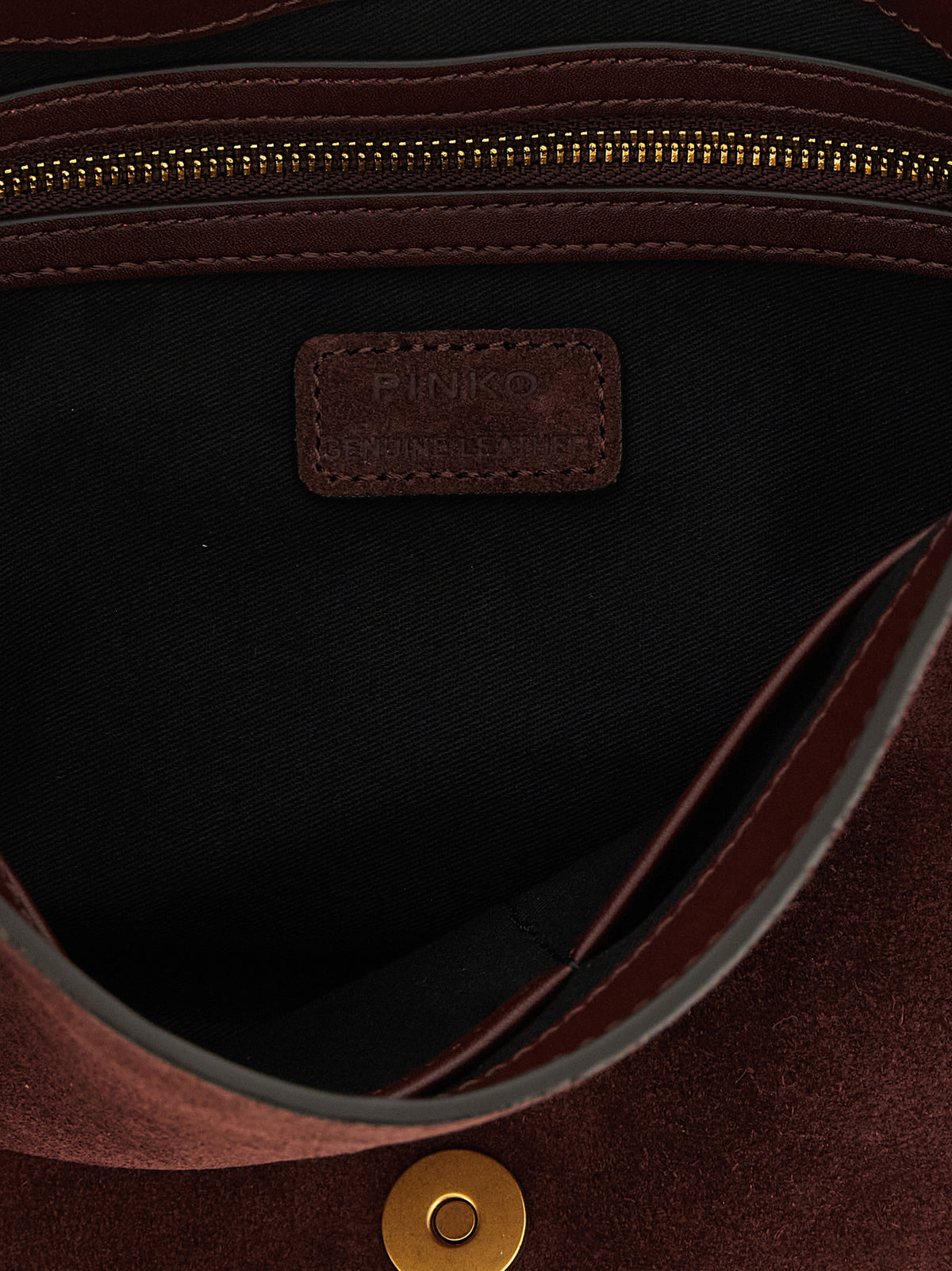 Bordeaux Calfskin Crossbody Bag
