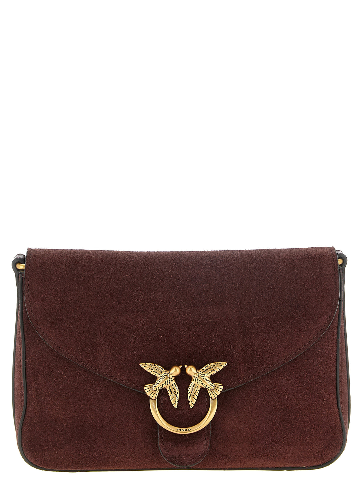 Bordeaux Calfskin Crossbody Bag