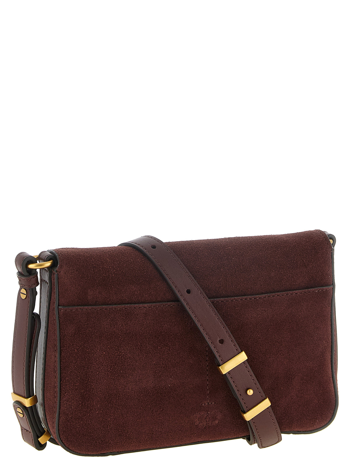 Bordeaux Calfskin Crossbody Bag