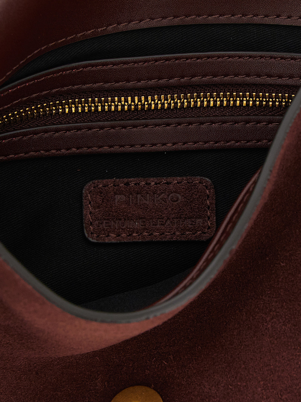 Bordeaux Calfskin Crossbody Bag
