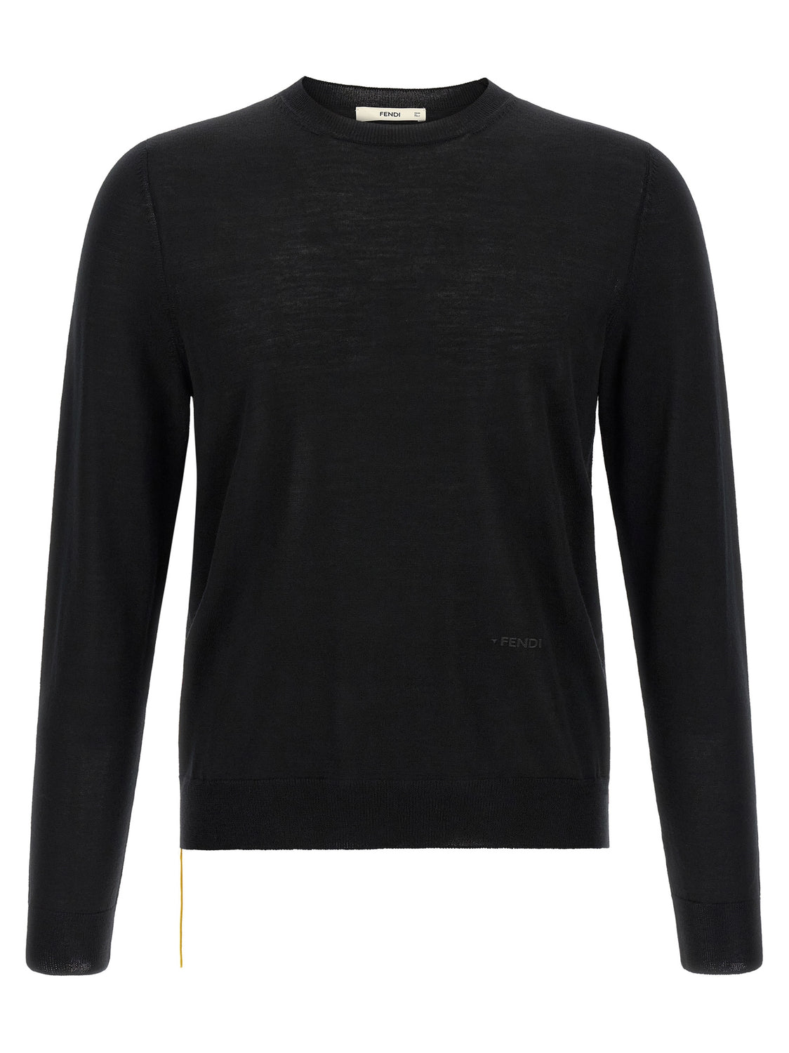 Black Virgin Wool Cardigan