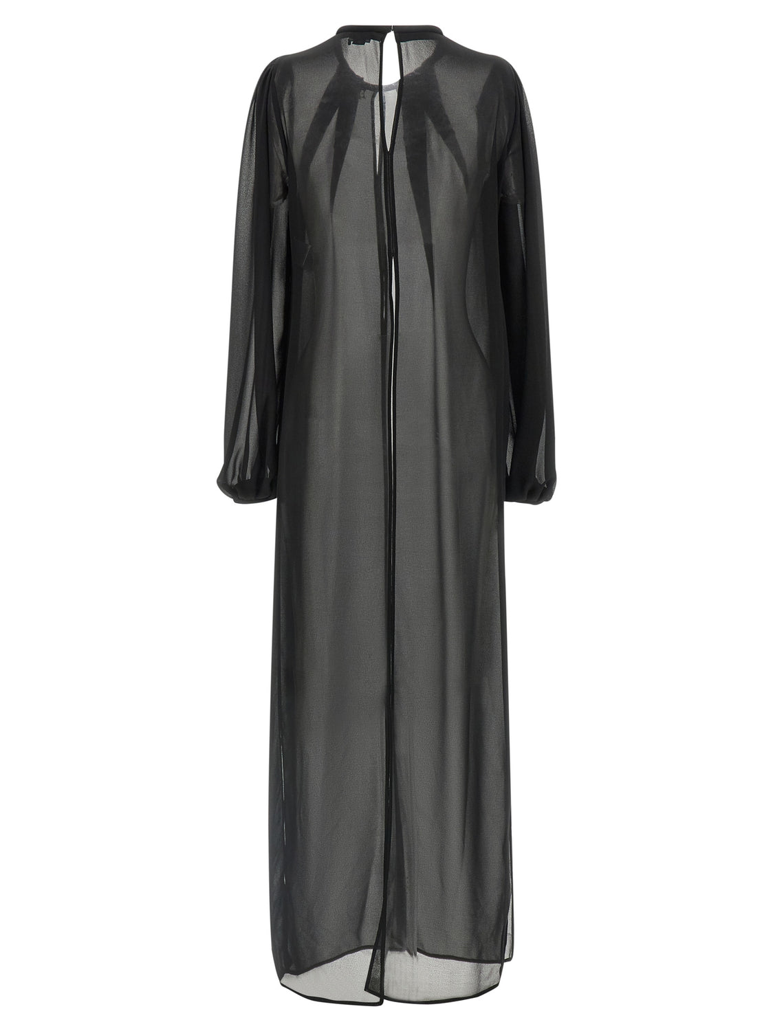 Black Polyester Blouse