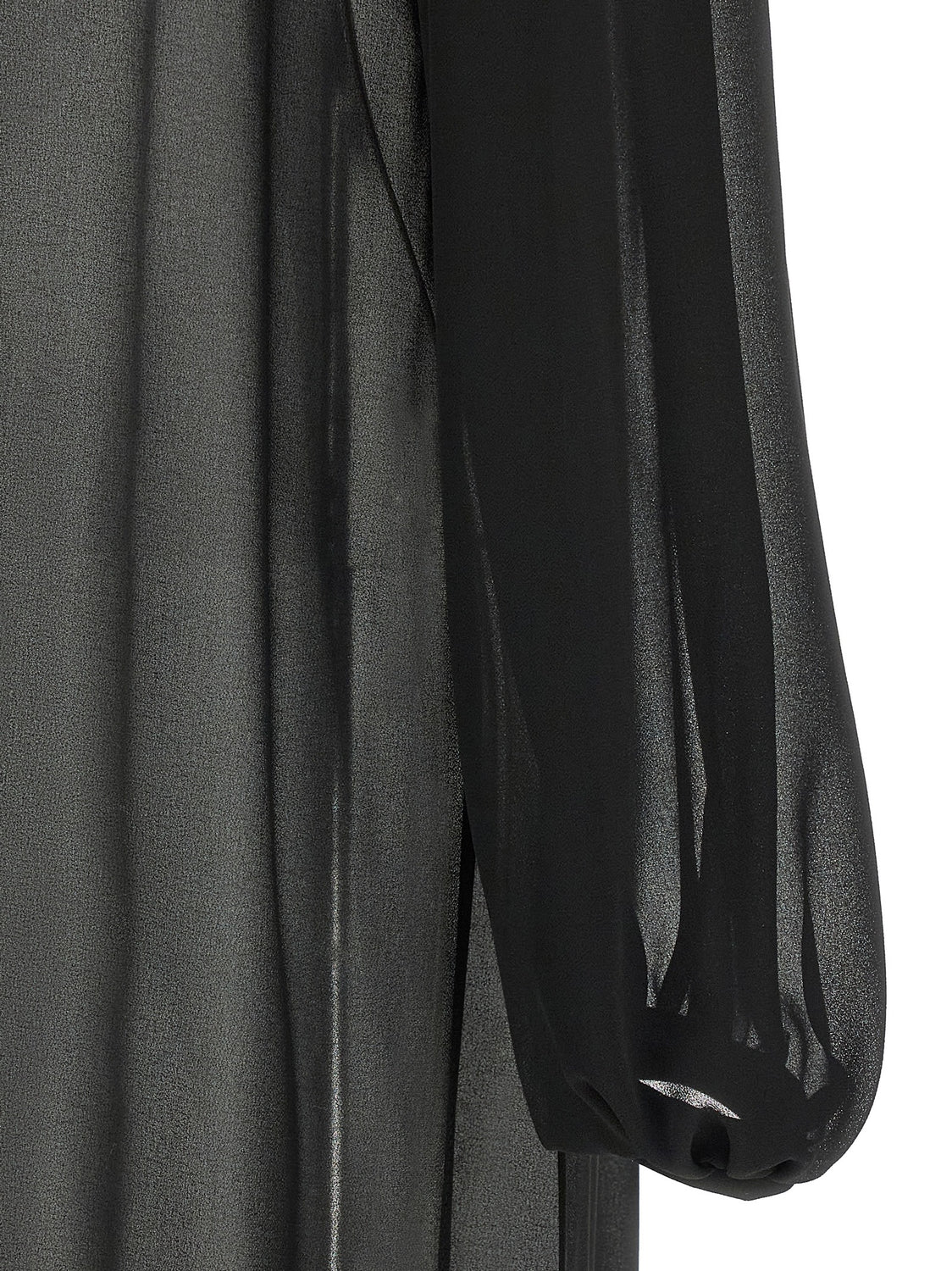 Black Polyester Blouse