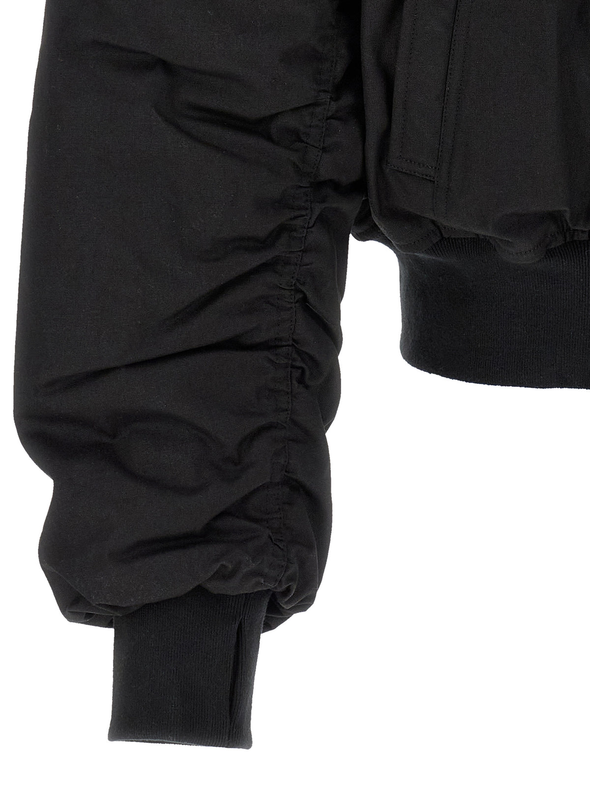 Black Cotton Bomber
