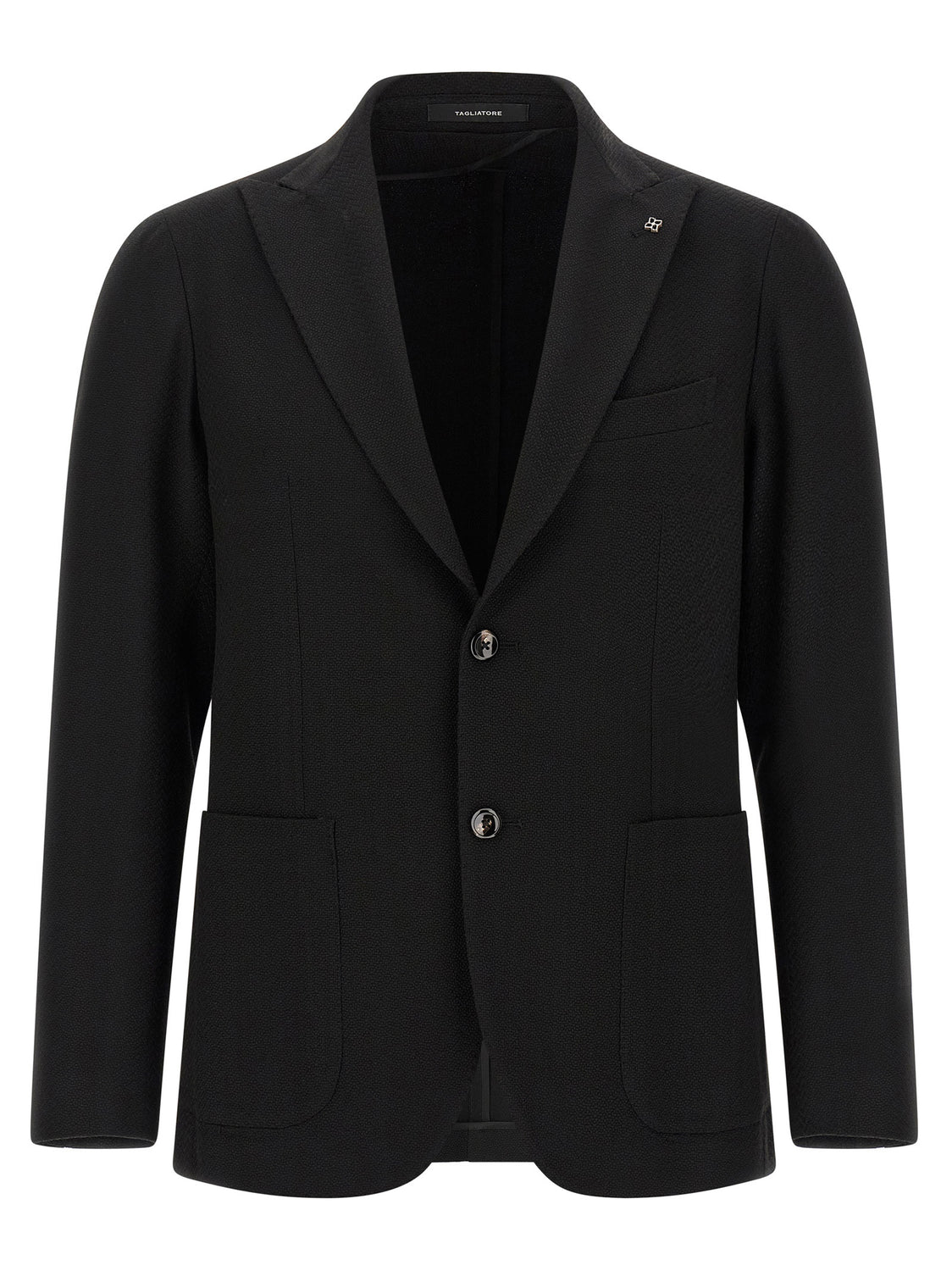 Black Virgin Wool Blazer