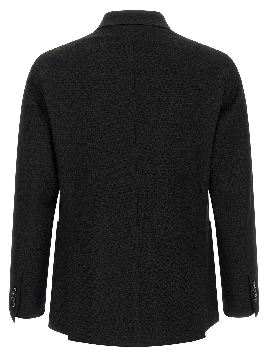 Black Virgin Wool Blazer