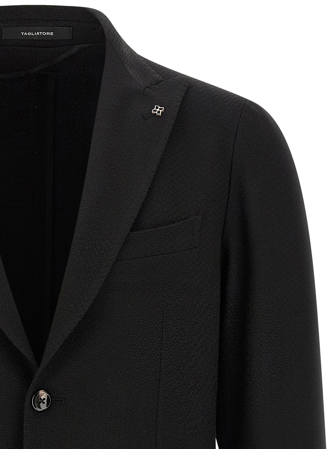 Black Virgin Wool Blazer