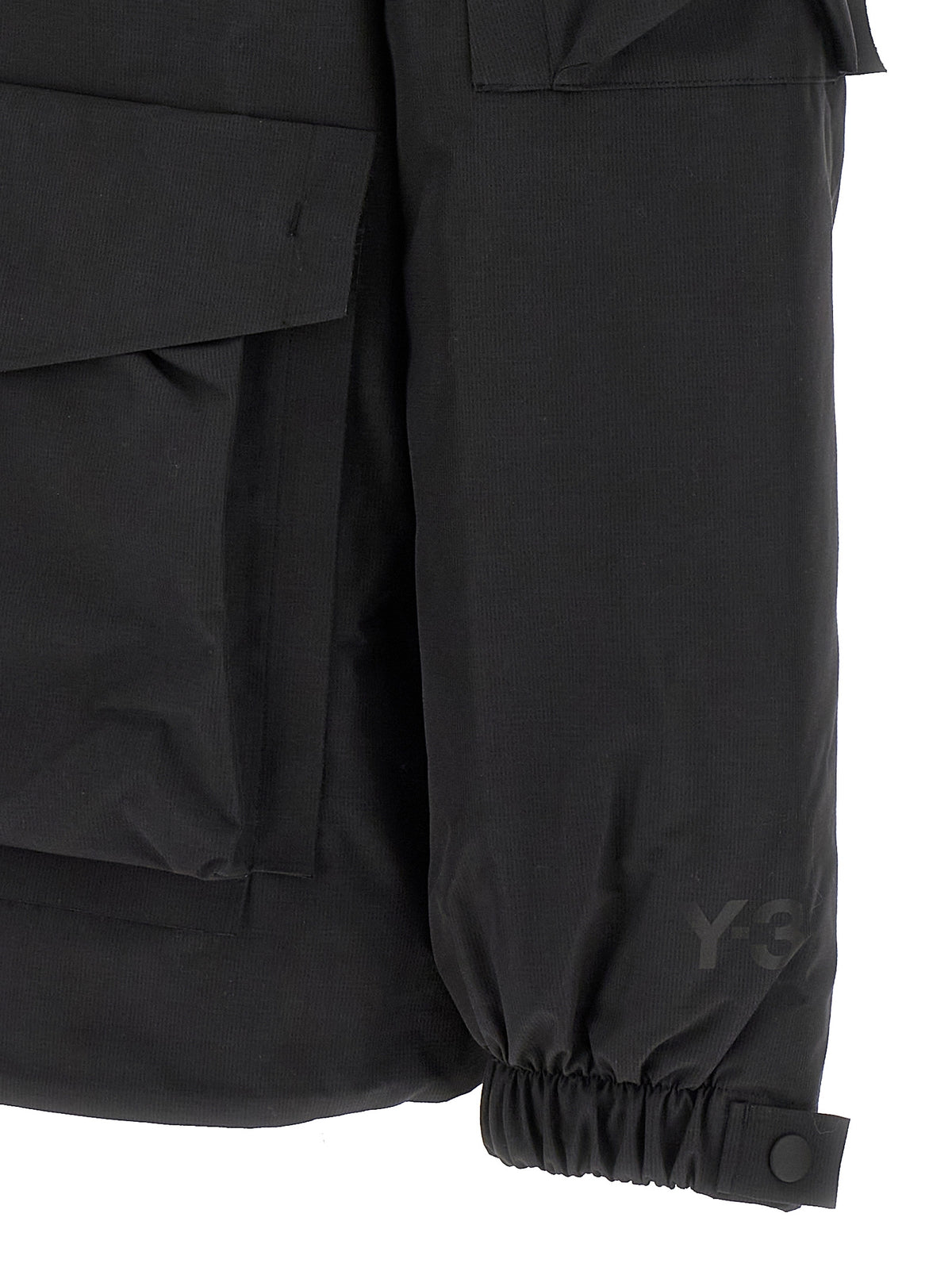 Black Recycled Polyester Shell Jacket