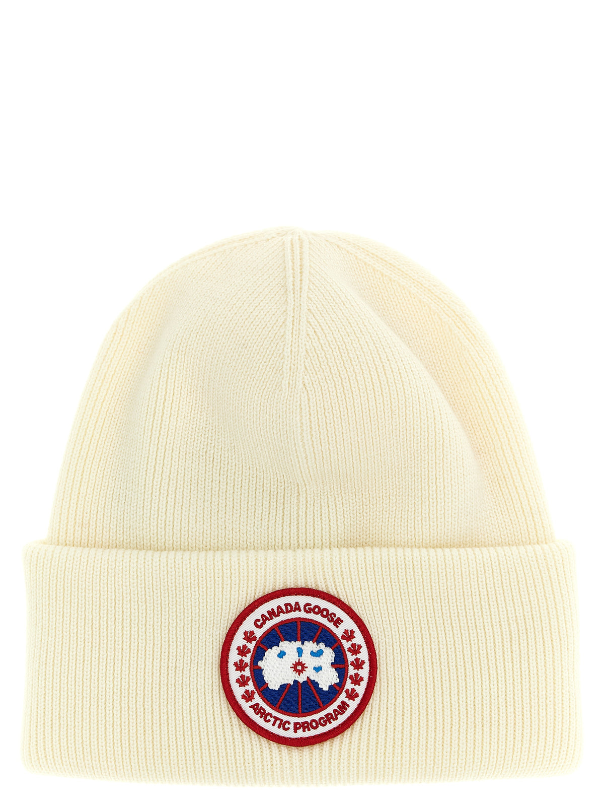 White Wool Beanie