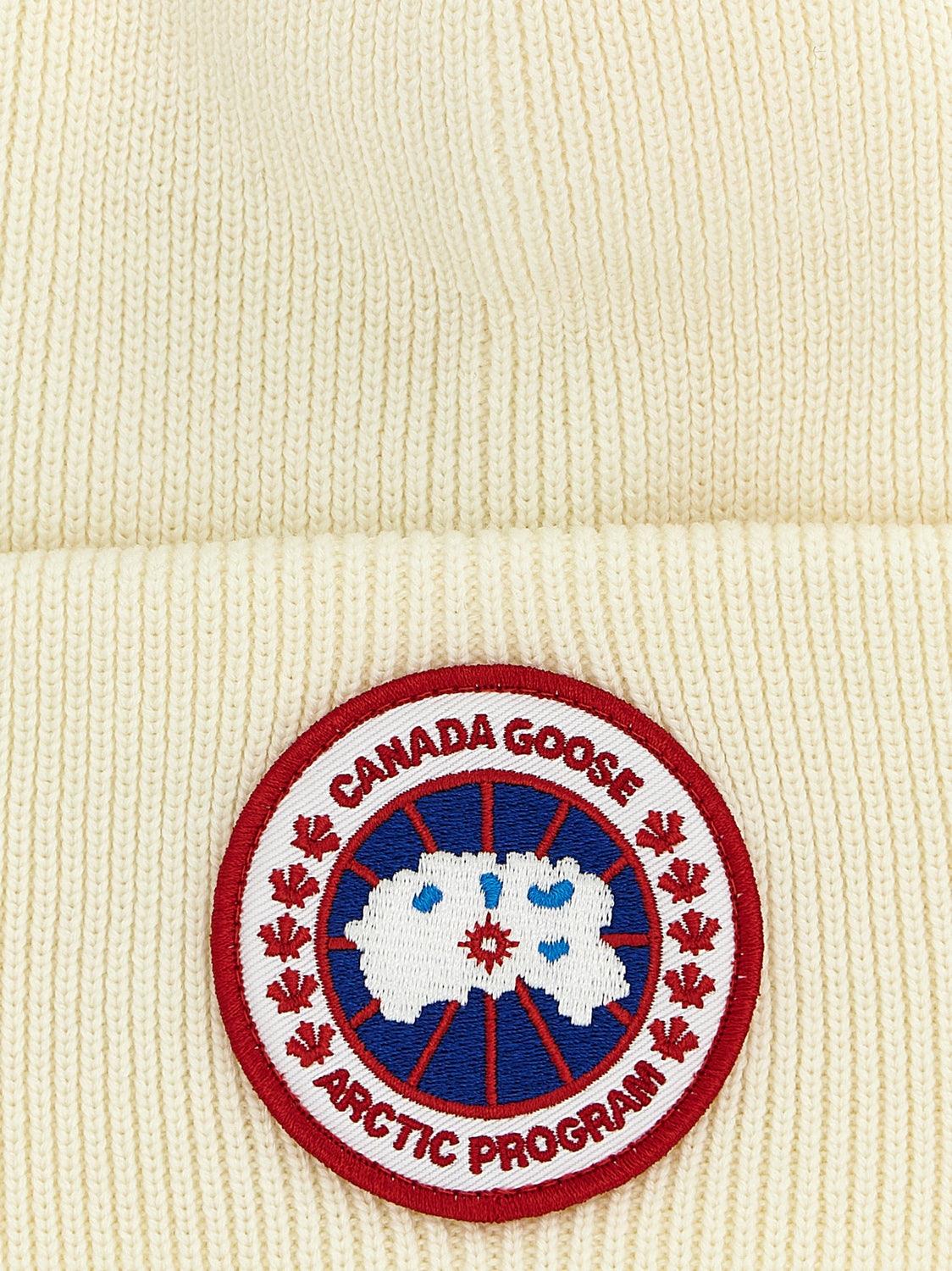 White Wool Beanie