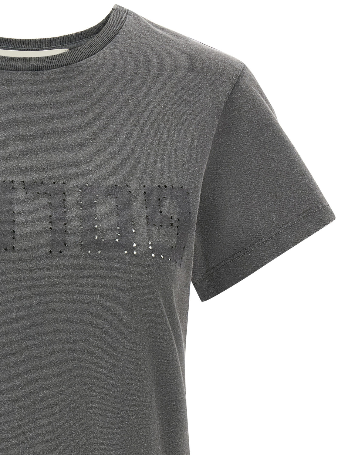 Gray Cotton T-Shirt
