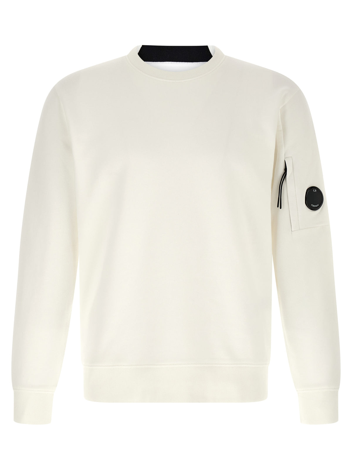 White Cotton Sweatshirt