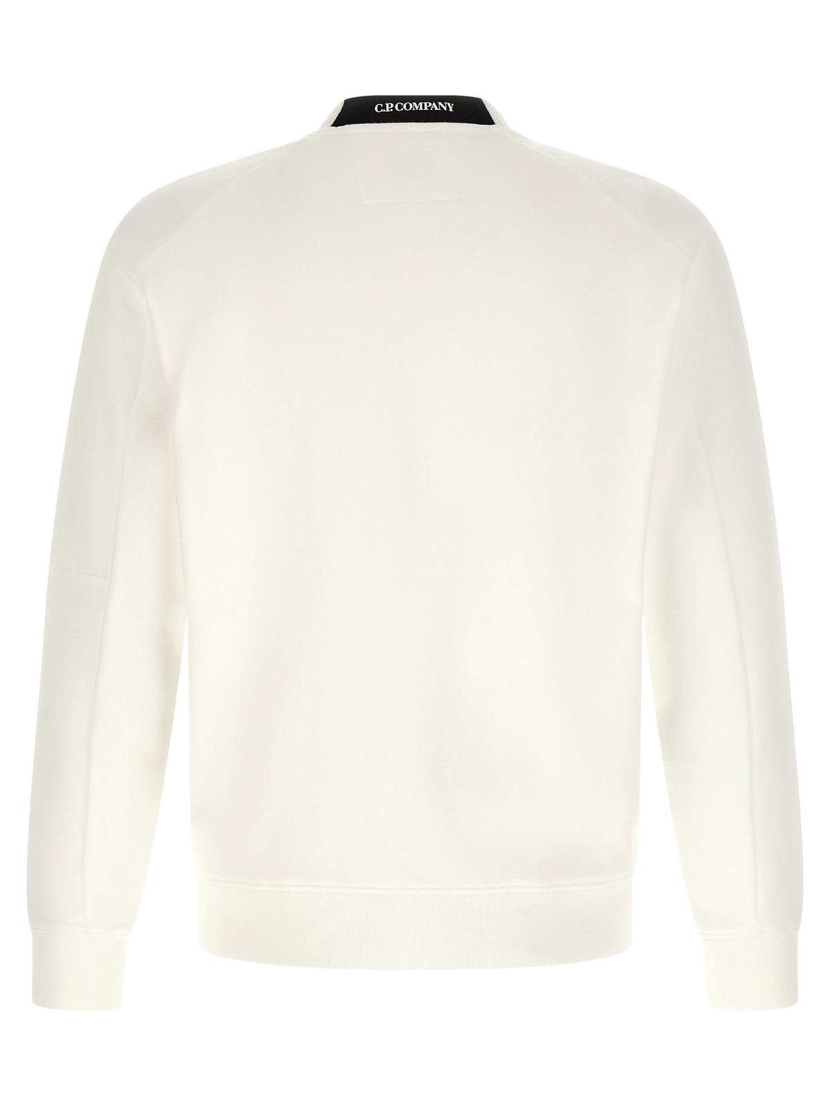 White Cotton Sweatshirt