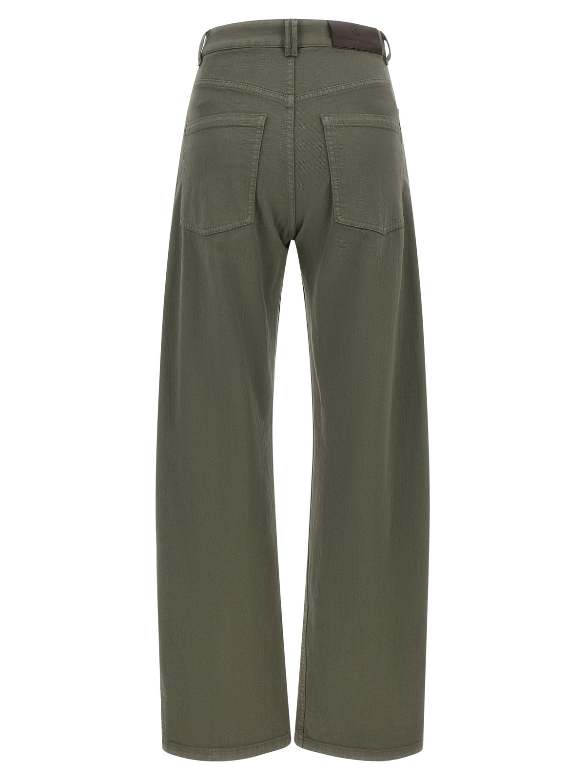 Bicolor Cotton Jeans Denim
