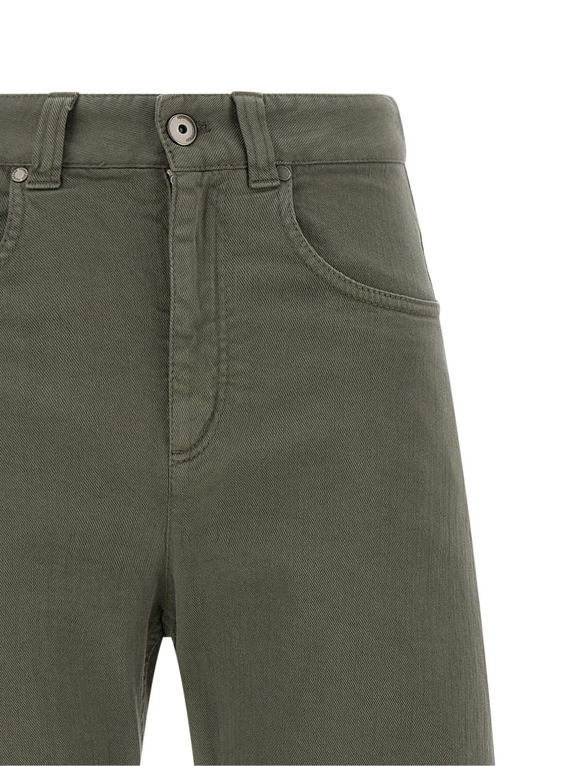 Bicolor Cotton Jeans Denim