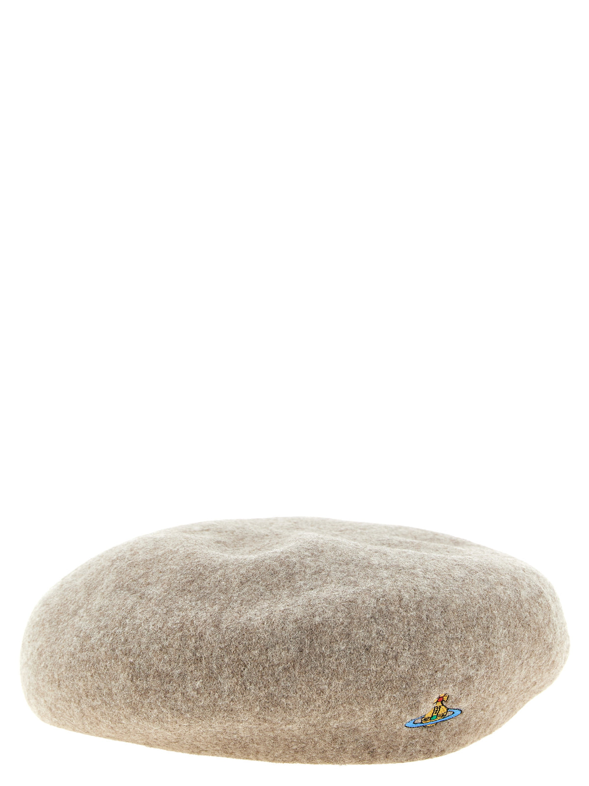 Beige Wool Beanie