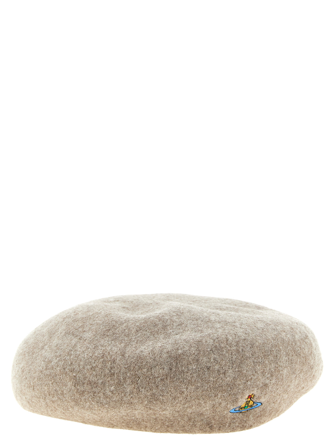 Beige Wool Beanie