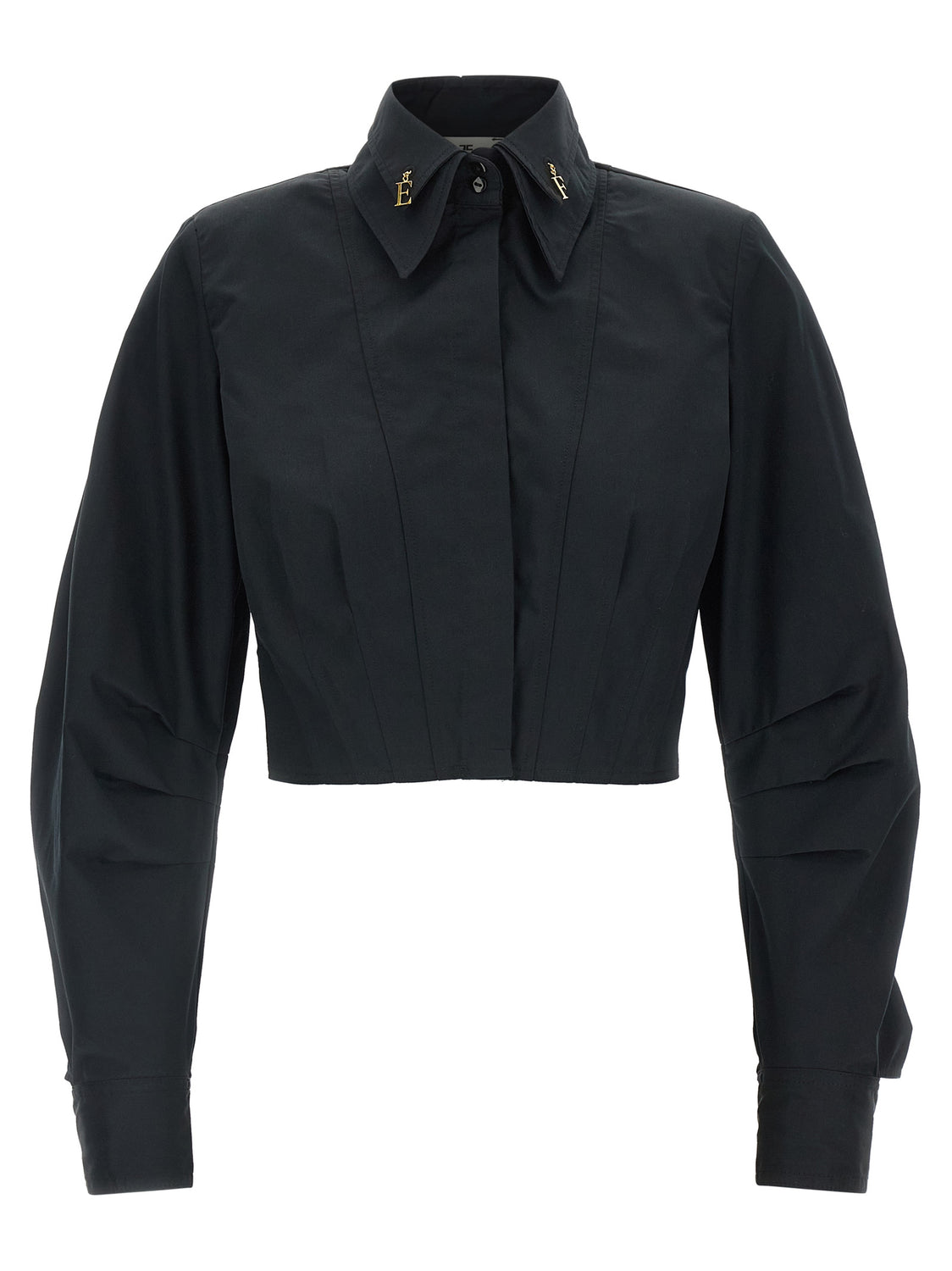 Black Cotton Blouse