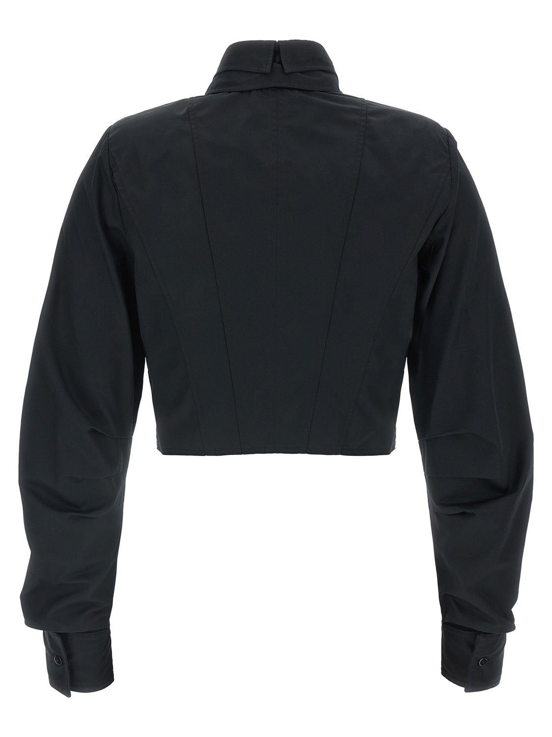 Black Cotton Blouse