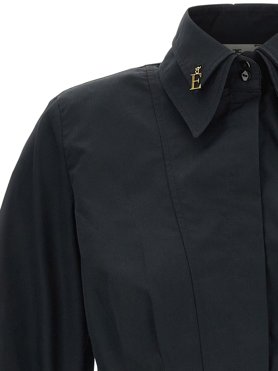 Black Cotton Blouse