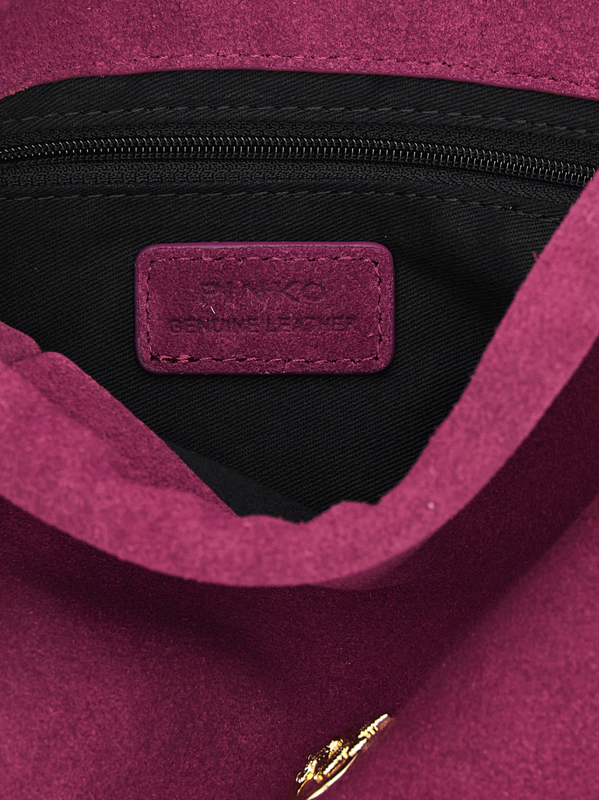 Purple Lambskin Clutch Bag