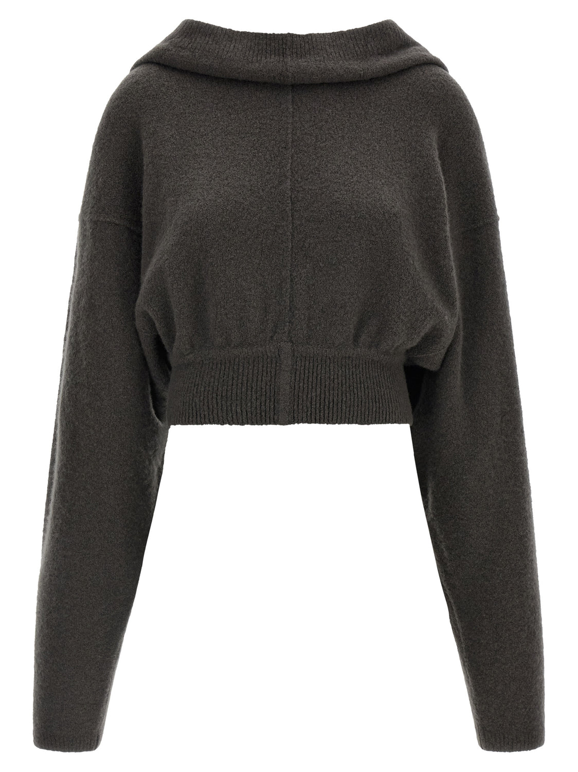 Gray Cashmere Hoodie