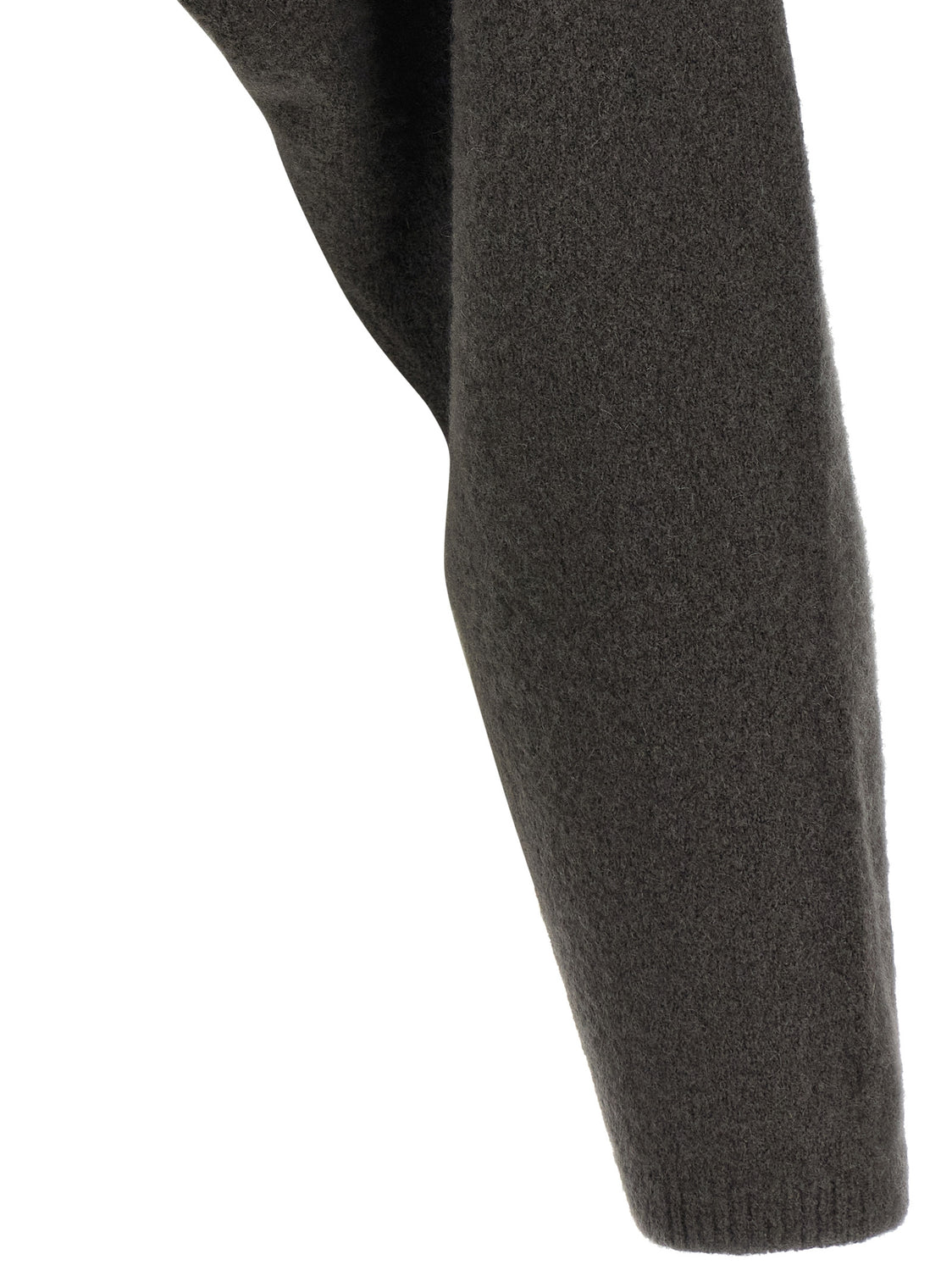 Gray Cashmere Hoodie